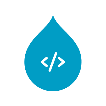 Exindru - Experts in Drupal - website icon - our Drupal services - custom development